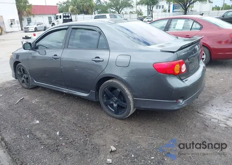 2009 Toyota Corolla S/Le/Xle from USA, damaged, VIN 2T1BU40E69C027044